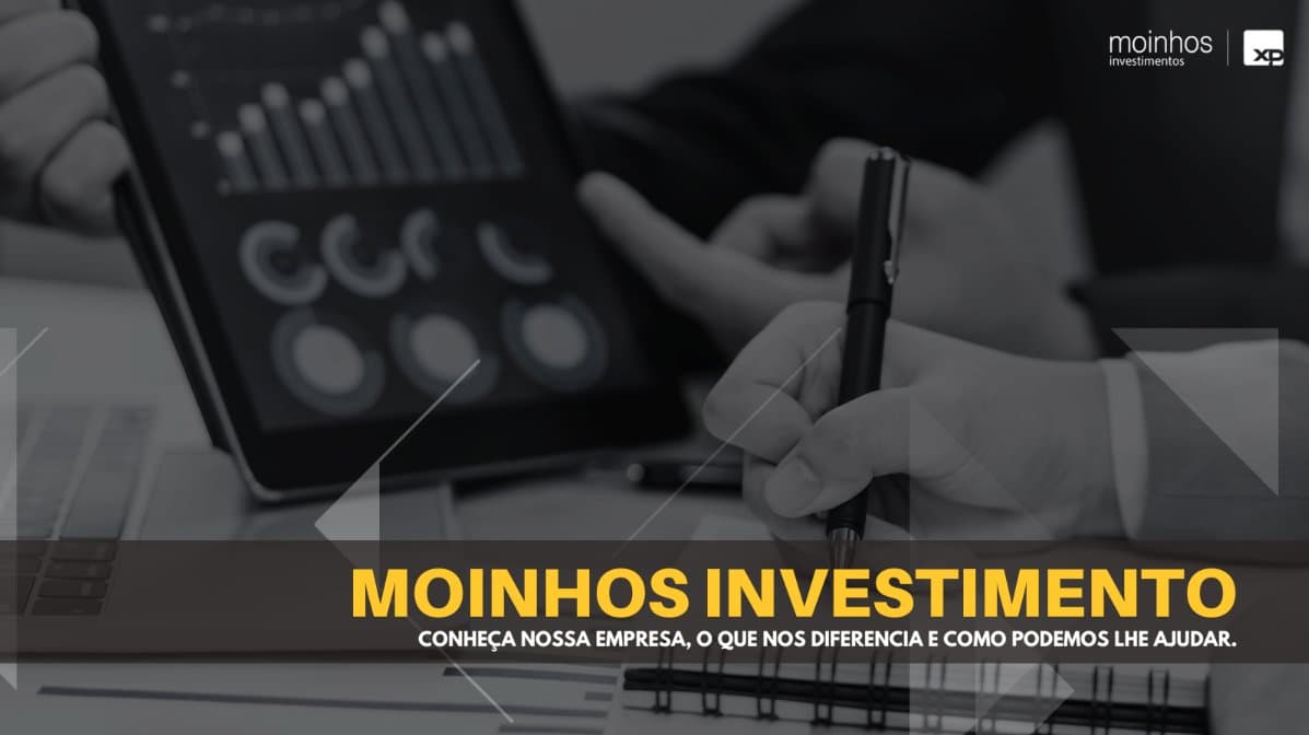 Capa da apresentação institucional da Moinhos Investimentos, antes